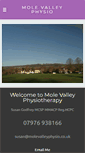 Mobile Screenshot of molevalleyphysio.co.uk